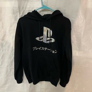PlayStation sweater in Japanese writing